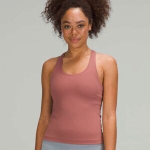 Lululemon Cool Racerback Short Tank Nulu in Spiced Chai